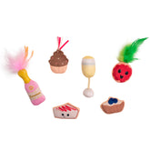Catstages Purrsecco Cupcakes: juguete peluche, estimula juego activo en casa