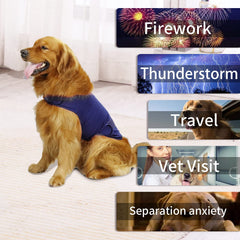 Chaleco de viaje Cattamao para perros: calma suave durante desplazamientos.