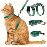 Cattooll arnés anti-escape para gato, ideal para paseos seguros al aire libre.
