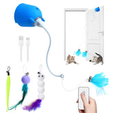 Cattoys Juguete interactivo de pájaro para gatos de interior mejora la estimulación