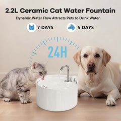 Cepheus filtración de cuatro capas, agua más limpia y sabrosa para mascotas.