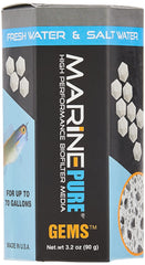 CerMedia MarinePure gemas biofiltro frontal, gran superficie para mayor filtración biológica en acuario.