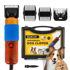 CGOLDENWALL cortapelos para perros, vista frontal, potencia 200 W para un corte suave