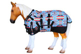 CHALLENGER manta invierno foal frontal: protección contra lluvia y frío.
