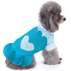 CHBORCHICEN detalle fresa y corazones, añade encanto canino al atuendo.
