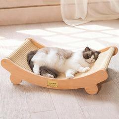 Cama rasca de sisal CHEERHOME PETS para gatos grandes, para afilar uñas