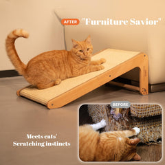 CHEERHOME PETS rascador sisal plano, ideal para rascar sin dañar muebles.