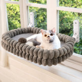 CHEERPALS hamaca-ventana-gato: refugio elevado para observar el exterior con seguridad.