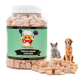Chef Kitty pollo deshidratado pack, snack saludable para mascotas en casa