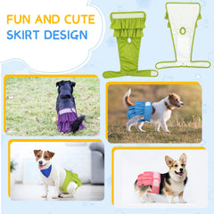 Conjunto lavables de Chenkaiyang para perros, se lavan fácilmente y se reutilizan