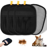 Guante chenxqi quita pelo en detalle con negro diseño ergonómico y agarre cómodo.