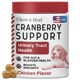 Chew + Heal Labs: pastillas de arándano con sabor a pollo para apoyo urinario