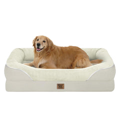 Cama ortopédica 360° Chez Paw para perros grandes, soporte envolvente