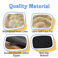 Chez Paw Cama ortopédica XL funda impermeable y lavable para limpieza rápida