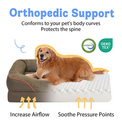Cama Chez Paw con funda impermeable y desmontable para derrames