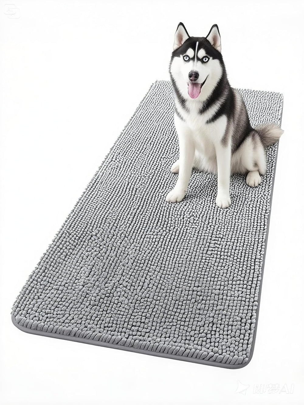 Alfombrilla ChgLiPets para entrada de chenilla, captura suciedad de patas