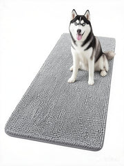 Alfombrilla ChgLiPets para entrada de chenilla, captura suciedad de patas
