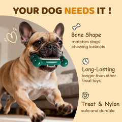 ChienPlay Juguete de masticación resistente para perros con mucha energía.
