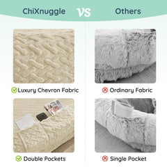 ChiXnuggle Foam Ergonómico Ondulado ofrece soporte de cuello