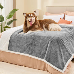 ChiXnuggle manta-impermeable-sherpa protege muebles contra líquidos y accidentes.