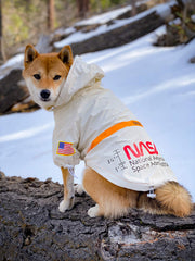 Capa de lluvia impermeable para perros ChoChoCho NASA, ligera y práctica.