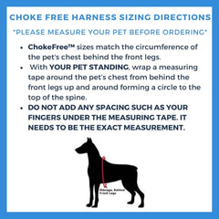 ChokeFree Velpro talla 15-16 pulgadas, arnés ergonómico.