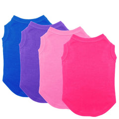 Chol&Vivi camiseta azul para perros, comodidad y transpirabilidad para paseos.
