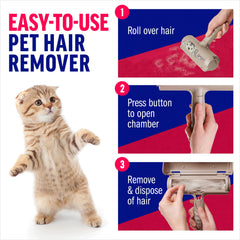 ChomChom Roller para alfombra, pelos recogidos sin residuos.