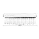Chris Christensen Buttercomb con dientes escalonados y espina de 6 pulgadas para un peinado suave