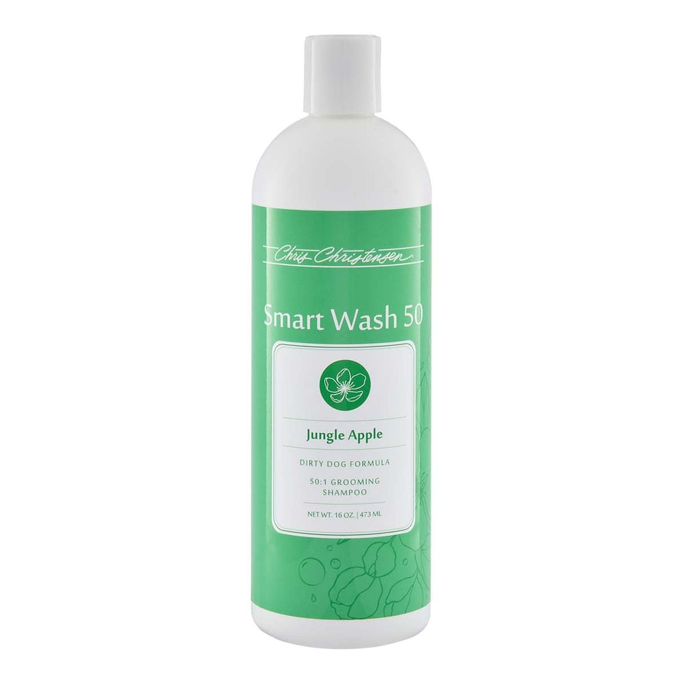 Chris Christensen SmartWash50 Jungle Apple – botella, aroma fresco, uso profesional