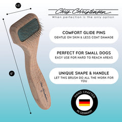 Chris Christensen A5X Mark X Slicker pinos de acero, reducen tirones y enredos.