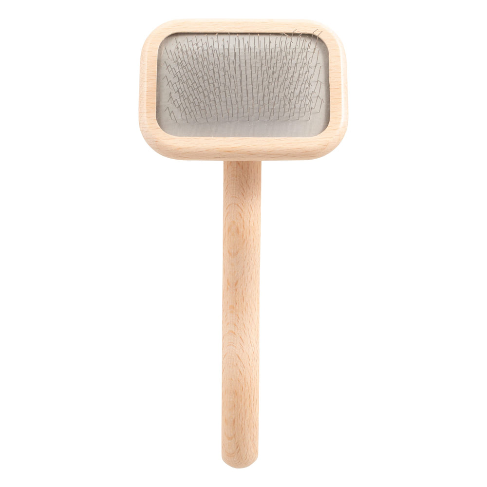 Chris Christensen Mark I Slicker: puntas de acero inoxidable pulidas para un cepillado suave.