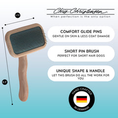 Chris Christensen Mark II Slicker, dientes de acero inoxidable, rendimiento duradero para uso frecuente.