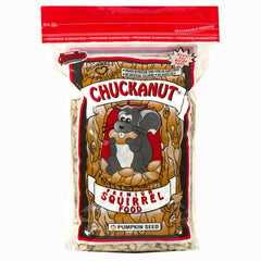 Chuckanut Comida para Ardillas bolsita con semillas, merienda nutritiva para ardillas al aire libre.