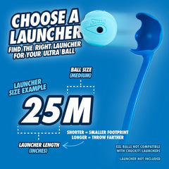 Lanzador Chuckit! recomendado para maximizar silbido y diversión