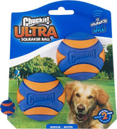 Chuckit! Ultra Squeaker, bola de lanzamiento compatible, perfecta para juegos de buscar.