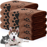 Toalla para perro Chumia con absorción rápida, ideal para secado tras el baño
