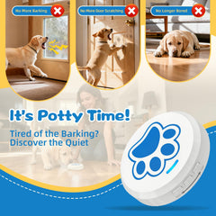 ChunHee Campana para perros tono ajustable para adaptarse a su rutina diaria.