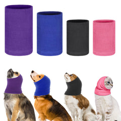 CIATBYYJ orejas para perro: coberturas elásticas que se ajustan durante el baño.