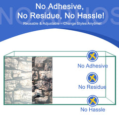 Fondo de PVC de CICK SEED resistente a rasguños y al agua.