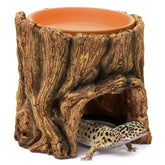 Cididu cueva escondite en resina ofrece refugio seguro para reptiles