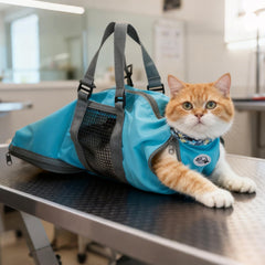 Cinf Gato bolsa-corte-uñas, facilita corte de uñas seguro para el gato.