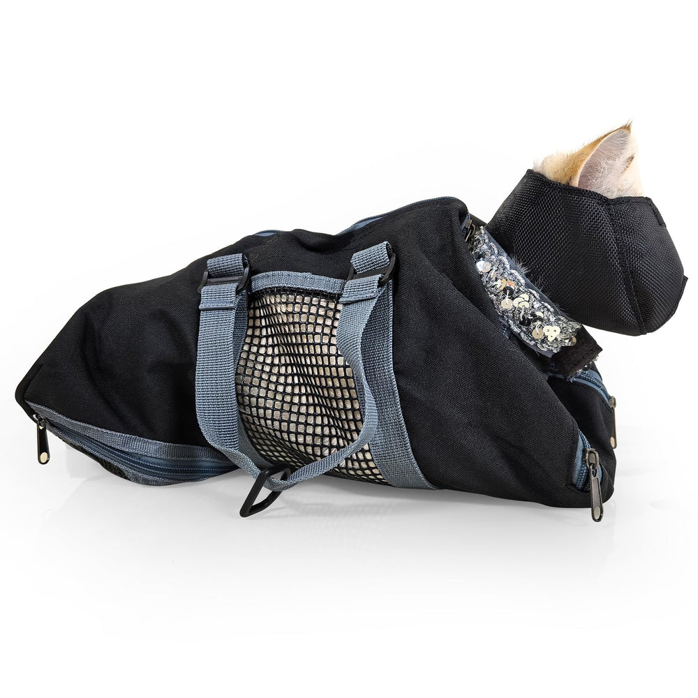 Cinf bolsa seguridad para gatos con foco en el corte de uñas, seguro y cómodo.