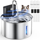 Bebedero Cityflee para gatos inalámbrico, listo para colocar en cualquier rincón y facilitar la hidratación.
