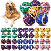 Pelota de Halloween de Civaner, diseño 01, apta para morder y jugar al aire libre.