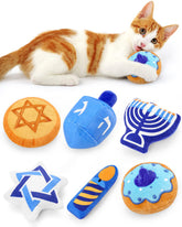 CiyvoLyeen dreidel de peluche con jerba gatera para juego interactivo