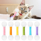 CiyvoLyeen juguete hierba gatera seis piezas, estimula juego activo del gato