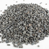Piedras CJGQ río negro pulidas para suculentas con drenaje natural.