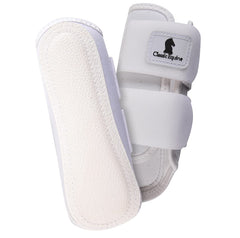 Classic Equine AirWave protector frontal blanco mediano, perfil transpirable para confort