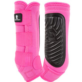 Classic Equine ClassicFit rosa fucsia bota trasera con soporte suave para la pierna trasera